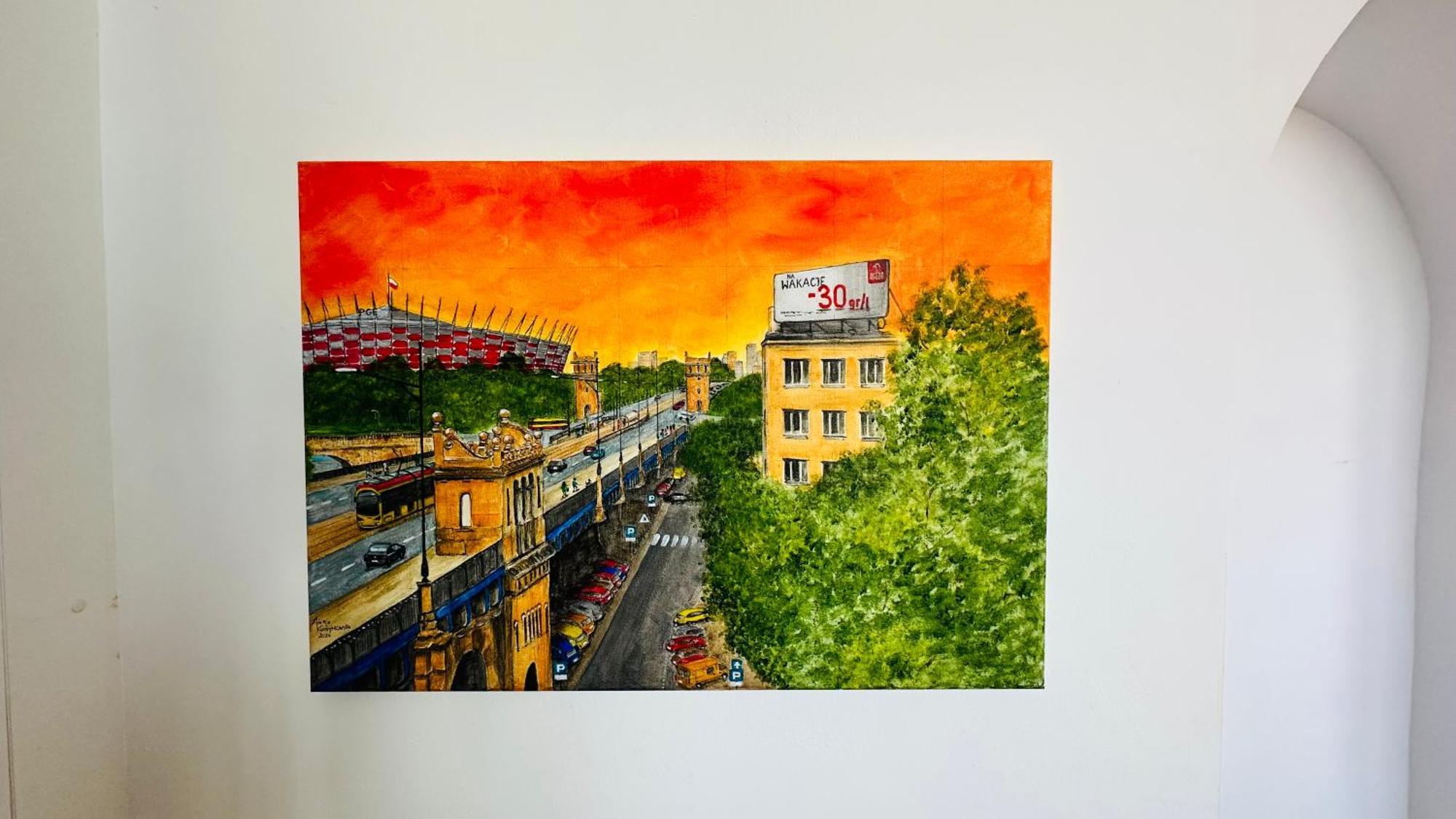 Westside Panorama Pgn Stadium Apartment Varsó Kültér fotó