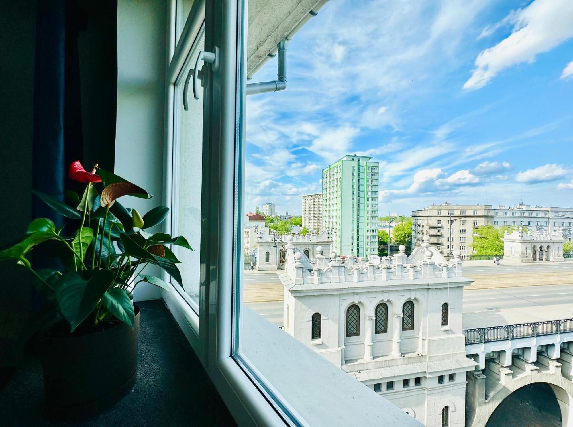 Westside Panorama Pgn Stadium Apartment Varsó Kültér fotó